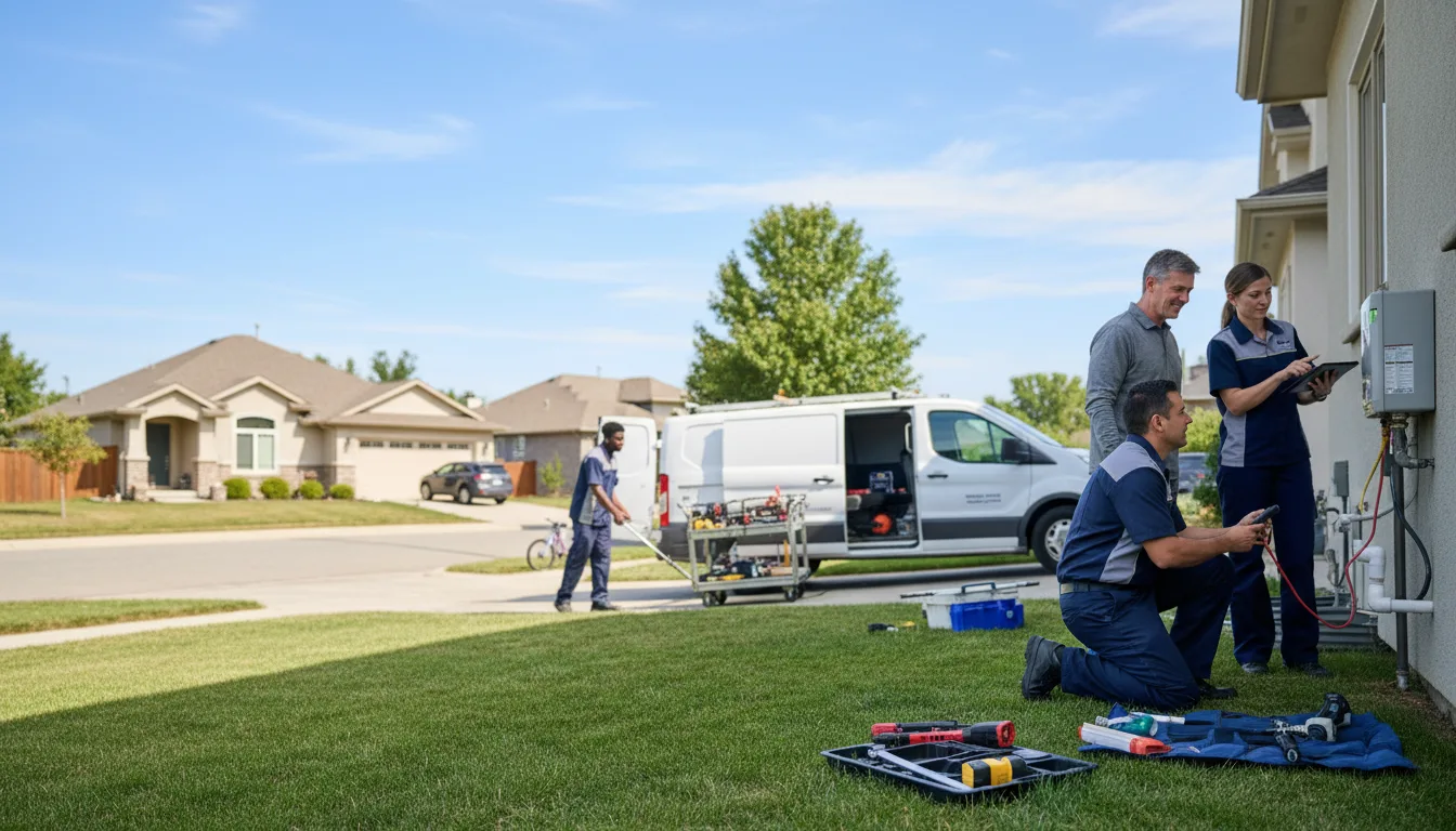 Tankless water heater service in Doylestown, OH